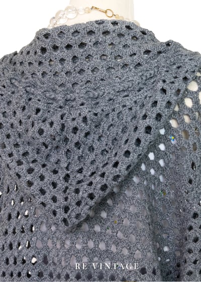 Stone Mountain 深灰色針織長版外套15