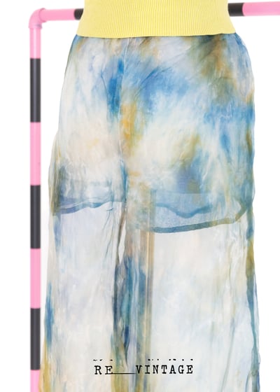 『紐約寶物』唯美透膚深海夕陽長褲11