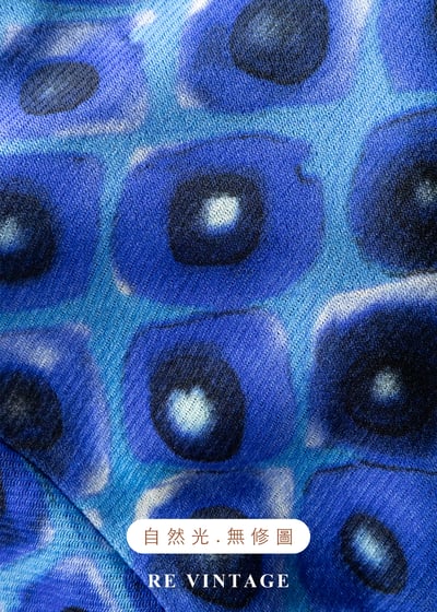 迷幻暈染同心圓網紗上衣11