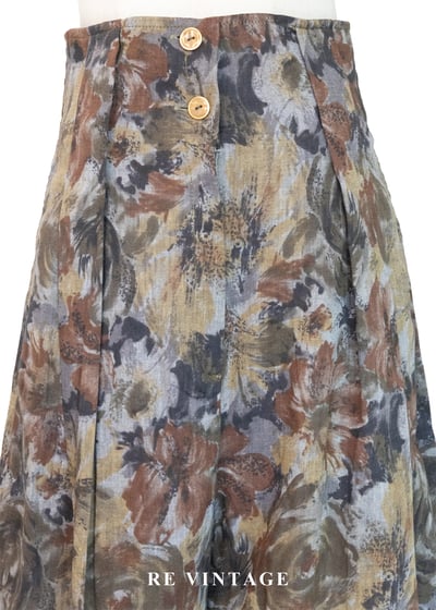 復古高腰油花濾鏡長褲（26"）3