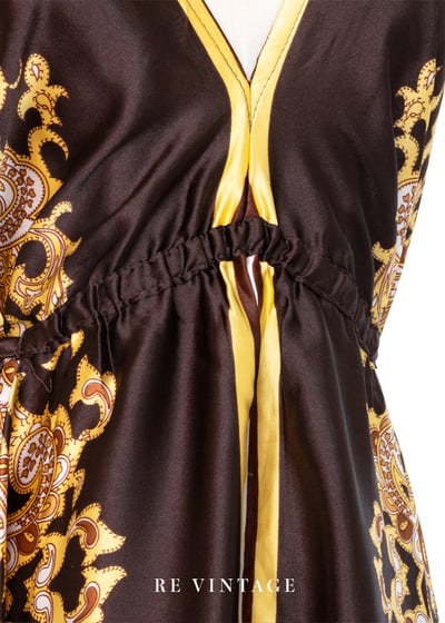 幻境帝國緞面繞頸洋裝5