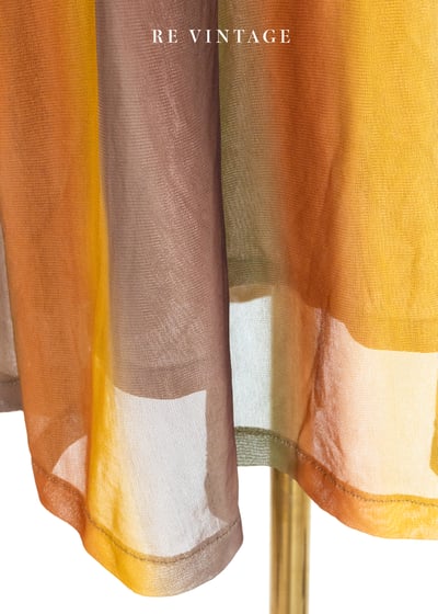 大地與火的漸層能量長洋裝14