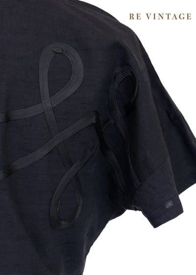 音符跳動黑色短版上衣9