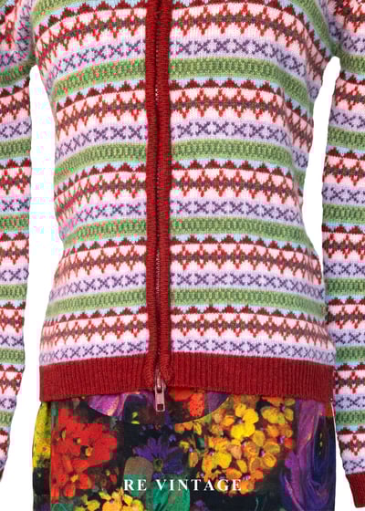 莓紅針織序曲針織外套6