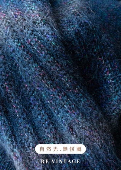 日本製 - 午夜星雲混色針織毛衣外套14