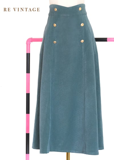 氣質單品 - 金星排序海風藍綠色長裙（26-30"）1