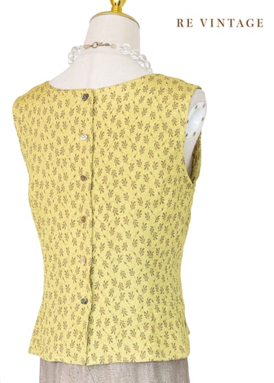 Lemon Bloom 檸花初綻清新明亮背心9
