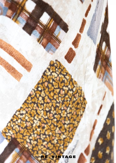 焦糖方糖棉質長裙5