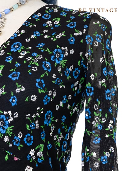 Bloom in Haze 色彩斑斕碎花洋裝6