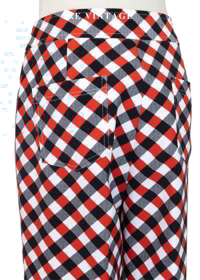 三色斜紋錯視感長褲（28"）9