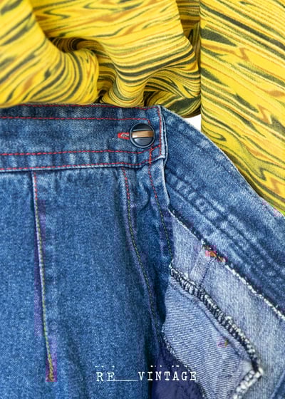 水果拼盤牛仔短褲裙7