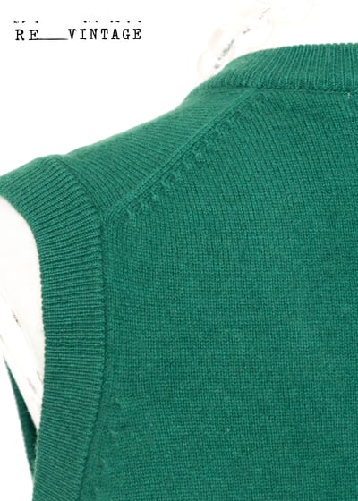 寶綠色毛衣針織背心7