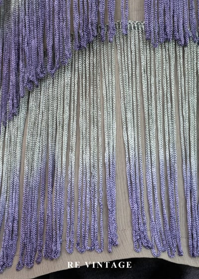 Jazz Age 迷霧漸層紫流蘇背心6
