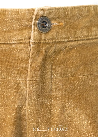 亮金金の小花刺繡寬版褲4