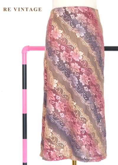 Baroque Reverie 斜紋漸層蕾絲美裙 (28")7