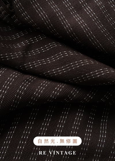 午後的三點一刻細條紋高腰長裙（25"）12