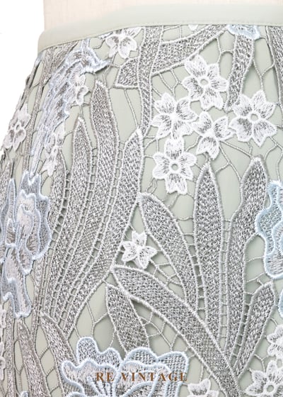 藍灰微光秘密花園及膝裙（～26"）5