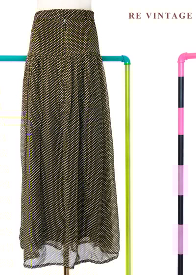 套裝組合 - 法式黃波點裙子（27"）8