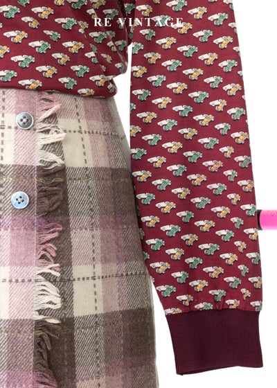 櫻桃紅汽車雙胞胎長袖上衣6