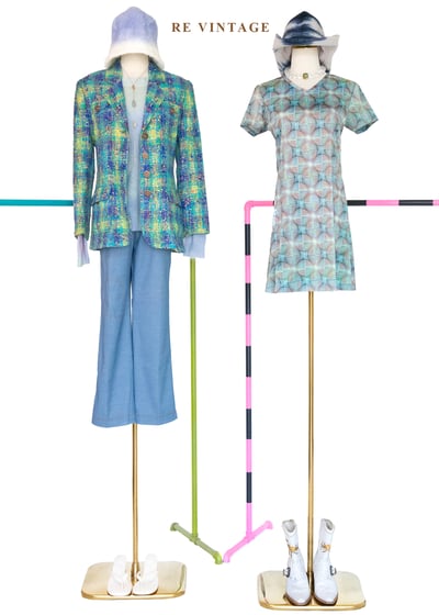 莫內花園裡的冬日海洋西裝外套2