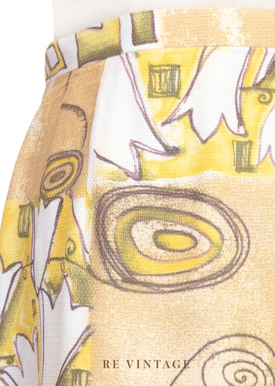 抽像城市對話藝術感長裙（25.5"）8