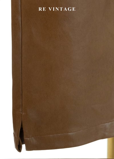 沙漠裡的玫瑰皮革長褲（28”）14