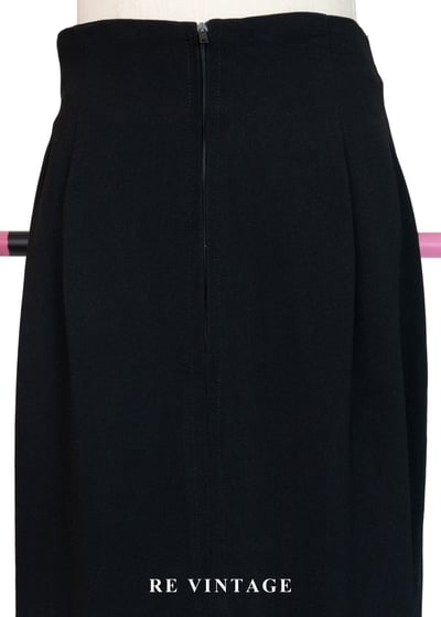 必備單品 - 黑魔女壓褶黑長裙（26"）8