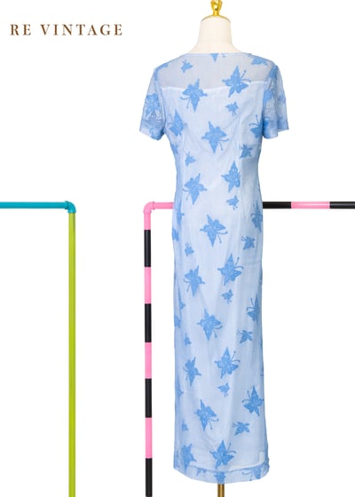 藍蝶信差風裡傳遞浪漫長洋裝11