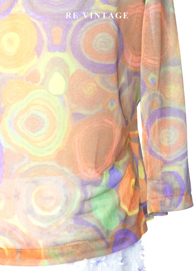 夢境中的行星帶網紗上衣12