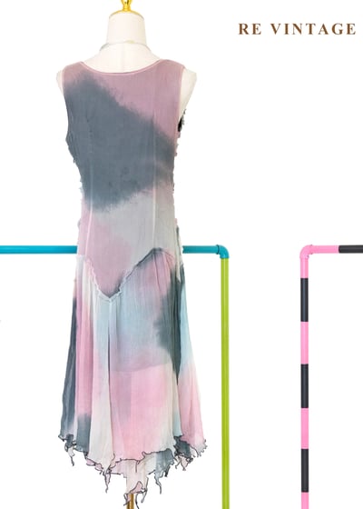 海霧 - 水彩記憶波紋洋裝14