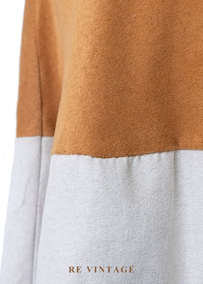 咖啡焦糖糖果拼圖細肩帶洋裝7