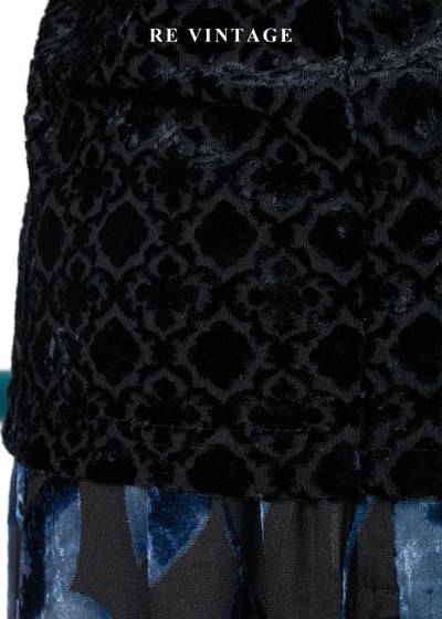 法國製 - 古典壓紋燒絨上衣11