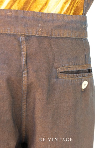 『歐洲寶物』兩種穿 Rusty Brown 短褲/吊帶褲8