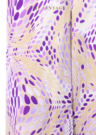 紫光波動迷幻中長裙（26-30"）9