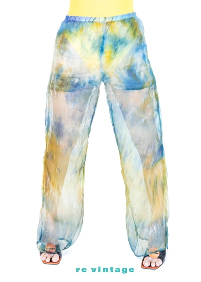 『紐約寶物』唯美透膚深海夕陽長褲5