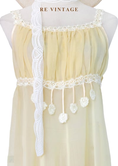 仲夏午茶 - 檸檬黃細肩帶背心3