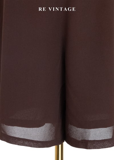 質感單品 沉睡的黑森林雪紡高腰短褲（29"）8