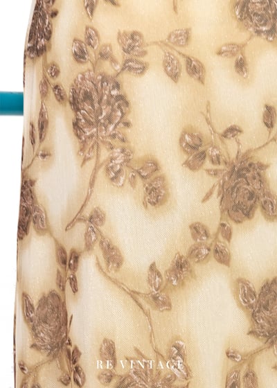 褐金色薄霧般的浪漫旋律長洋裝12