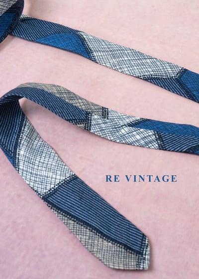 湛藍 - 時光拼圖領帶10