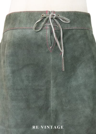 『歐洲寶貝』阿爾卑斯山少女心麂皮短裙13