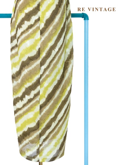 泥土與草地的復古詩長洋裝13