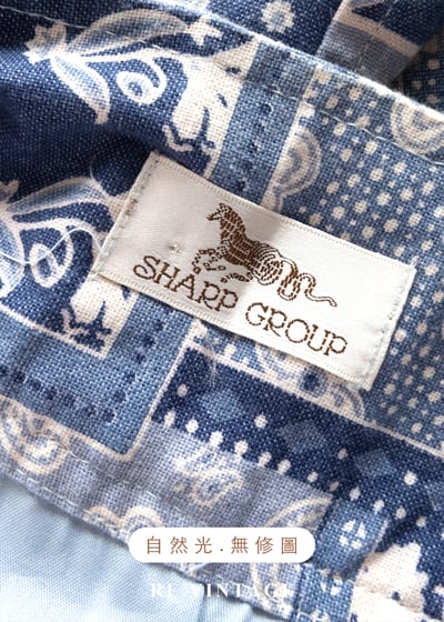 蔚藍海岸的拼貼記憶圖騰短裙（24"）13