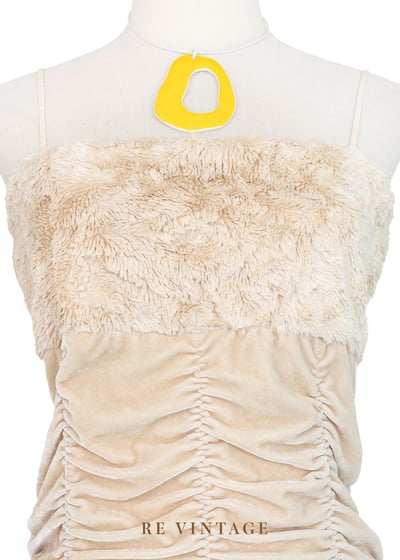 香草雲絮軟綿可口細肩帶背心3