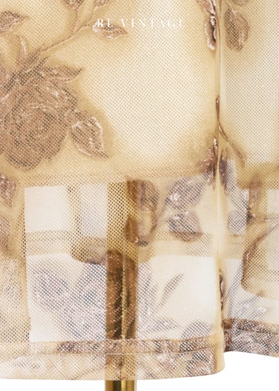 褐金色薄霧般的浪漫旋律長洋裝7