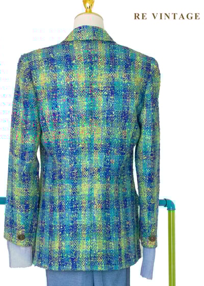 莫內花園裡的冬日海洋西裝外套12