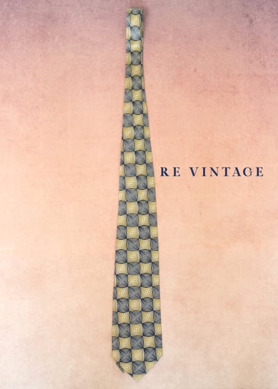 迷幻光線井格領帶4