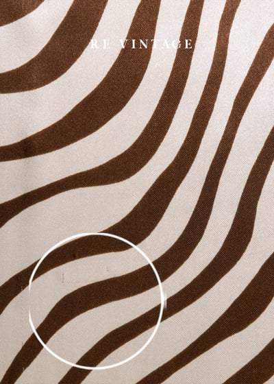 咖啡流動波紋絲巾6