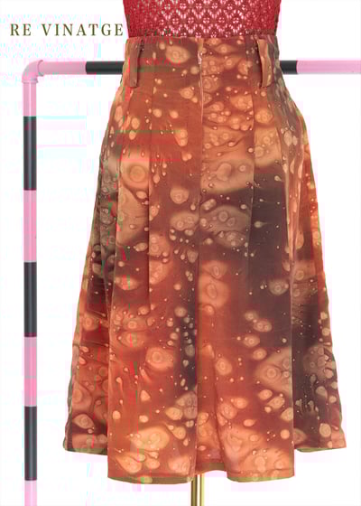 秋葉雨天小水滴高腰五分短褲1