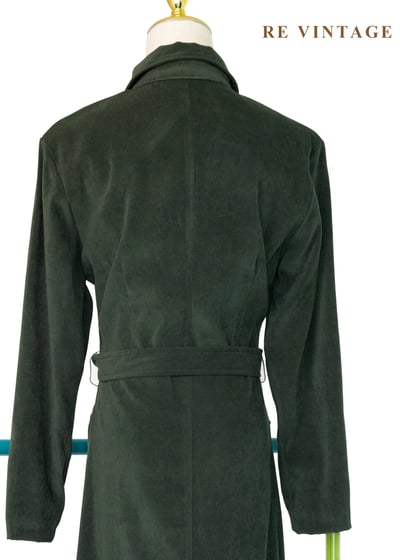 質感單品 - 深橄欖綠冒險王國小童軍長洋裝13