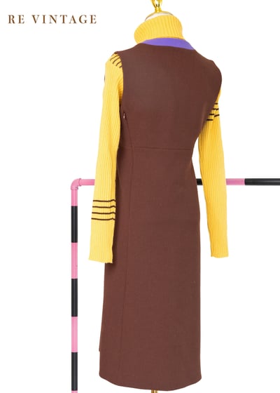 『歐洲寶物』Brunette 氣質版型剪裁秋冬洋裝7